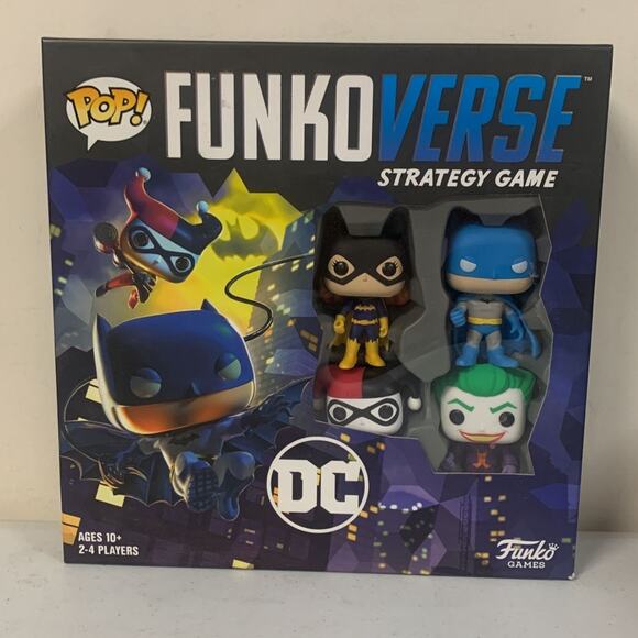 Funkoverse: DC Comics 100 4-Pack Board Game - Picture 1 of 7
